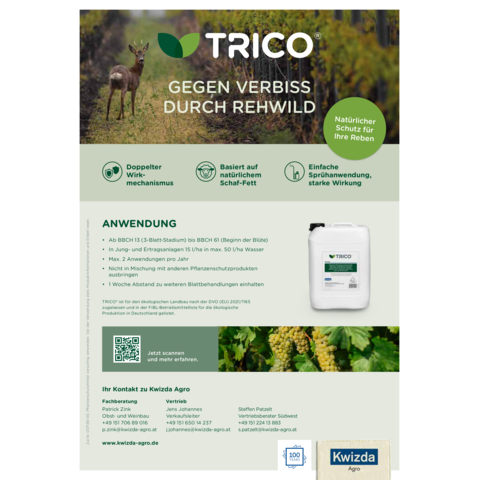 TRICO® Factsheet Weinbau